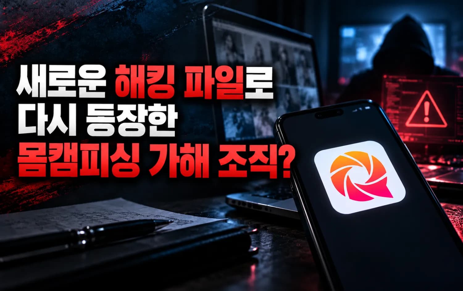 새로운 해킹 파일로 다시 등장한 몸캠피싱 가해 조직?,